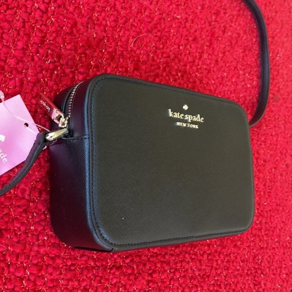 Kate Spade Staci Mini Camera Bag Black - Picture 2 of 16